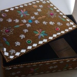 Jewelry Box with Matching Writing Tablet and Pen